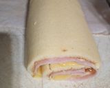 Foto del paso 2 de la receta: Pionono de jamón y queso❤️