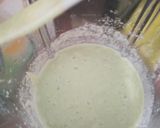Foto langkah ke 2 dari resep Puding Roti Tawar Pandan Tiramisu.