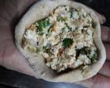 Stuffed paneer paratha with tomato onion chutney recipe step 6 photo
