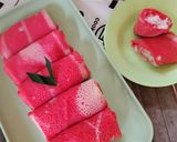 Foto langkah ke 5 dari resep Dadar Gulung Merah Putih.