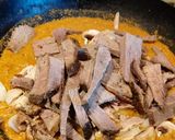 A picture of step 3 of My leftovers beef and chicken curry.