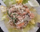 A picture of step 5 of Creamy salmon tagliatelle.