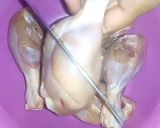 A picture of step 1 of Korean Crispy Drumsticks.