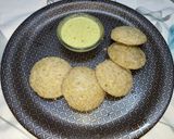 A picture of step 5 of Green Moong dal-Idli & Uttapam.