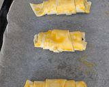 Kinder csokis mini croissant recept fázis 4 fotója