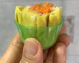 A picture of step 4 of Chicken Siew Mai.