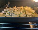 Foto del paso 3 de la receta: Dorada al horno con patata panadera
