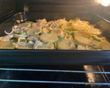 Foto del paso 3 de la receta: Dorada al horno con patata panadera