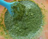 Foto del paso 2 de la receta: Tortitas de amaranto con espinaca y requesón en freidora de aire