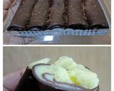 Foto langkah ke 7 dari resep Dadar Gulung isi Vla.