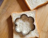 A picture of step 1 of Apple bread sweet.