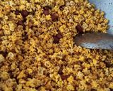 A picture of step 2 of Achari Masala Jowar Dhani (Popped Sorghum).