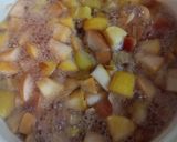 Rebarbarás-epres gyümölcsös kompót házilag 1276 recept fázis 8 fotója