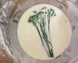 A picture of step 2 of Tempura Tenderstem Broccoli.