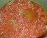 A picture of step 5 of Jollof Rice and Beans.