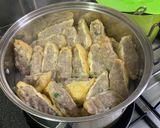 A picture of step 5 of Meat Stuffed Tofus - Tahu isi daging.