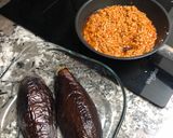 Foto del paso 4 de la receta: Berenjenas Rellenas de Boloñesa al Horno