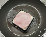 Une image de l'étape 6 de Pancakes fourrés au jambon et fromage.