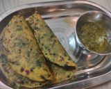 मेथी का चटपटा पराठा (Methi ka chatpata paratha recipe in hindi) रेसिपी चरण 3 फोटो