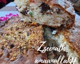 A picture of step 4 of Dry Fruits Date and Nut Cake.