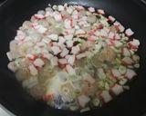 Foto del paso 2 de la receta Tallarines con gambas al ajillo 🦐🍝
