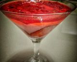A picture of step 8 of Strawberry Milk pudding.