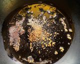 A picture of step 2 of Rajasthani Mirchi Sabji.