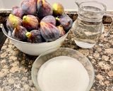 A picture of step 1 of Almond Cream and Fig Tart.