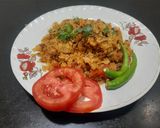 A picture of step 6 of Spicy Roti Upma.