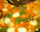 Foto langkah ke 6 dari resep Gulai KTT | Kacang panjang Tahu Telur puyuh.