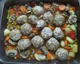 Foto del paso 7 de la receta: Albóndigas rellenas de huevo al horno