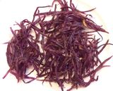 Hình bước làm 5 của món Khoai lang tím chiên tổ chim