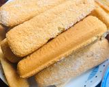 Hình bước làm 1 của món Bánh kem neapolitan mousse