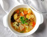 Foto langkah ke 4 dari resep 240. Sop Baso Kembang Kol.