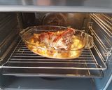 A picture of step 8 of Leg of lamb roasted slowly in white wine and fresh herbs.