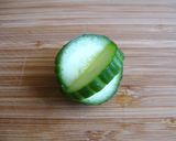 A picture of step 5 of Decorative Cucumber.