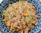 รูปขั้นตอนการทำที่ 8 ของ ข้าวผัดปูคีโต (ใช้ข้าวบุก)