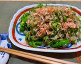 簡單日式小菜 青椒🫑吻仔魚　　　　簡単おばんざい的食譜步驟2照片