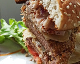 Foto del paso 13 de la receta: Hamburguesa doble de carne
