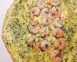 Foto del paso 16 de la receta: Tortilla descubierta de gambas