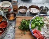 A picture of step 2 of Dhaba style spicy kadai paneer.