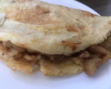 Foto del paso 5 de la receta: Panqueque de avena con manzana y nuez
