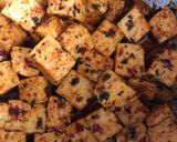 A picture of step 3 of Dahi paneer.