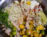 Hình bước làm 6 của món Chân gà sả tắc