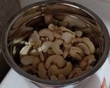 Kaju Katli (Kaju burfi) Cashew fudge recipe step 2 photo