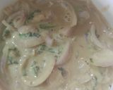 A picture of step 2 of Noodles pakoray.