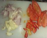 Foto langkah ke 2 dari resep Tumis Daun singkong simple.