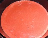 A picture of step 6 of Strawberry 🍓 Vodka Sorbet.