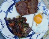 Foto del paso 3 de la receta: Bife de chorizo con verduras salteadas