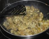 Foto del paso 3 de la receta Tortilla de alcachofas y cebolla